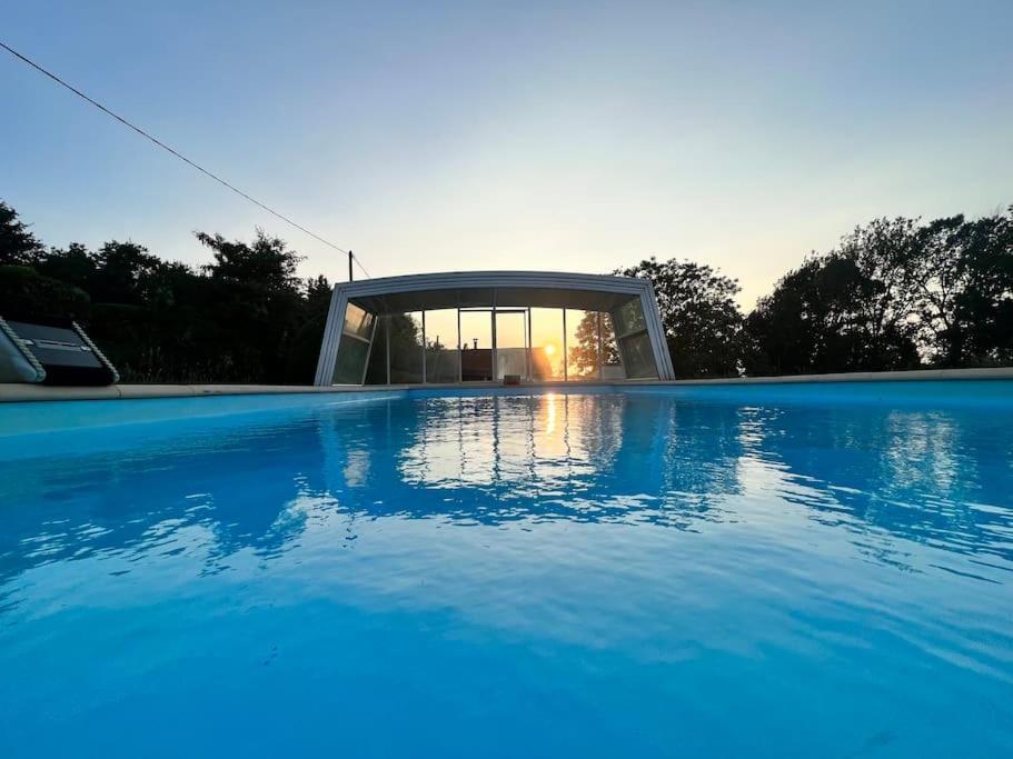 9 Ecluses Canal Du Midi-Maison T3 Belle Vue Avec Piscine Béziers Exterior foto